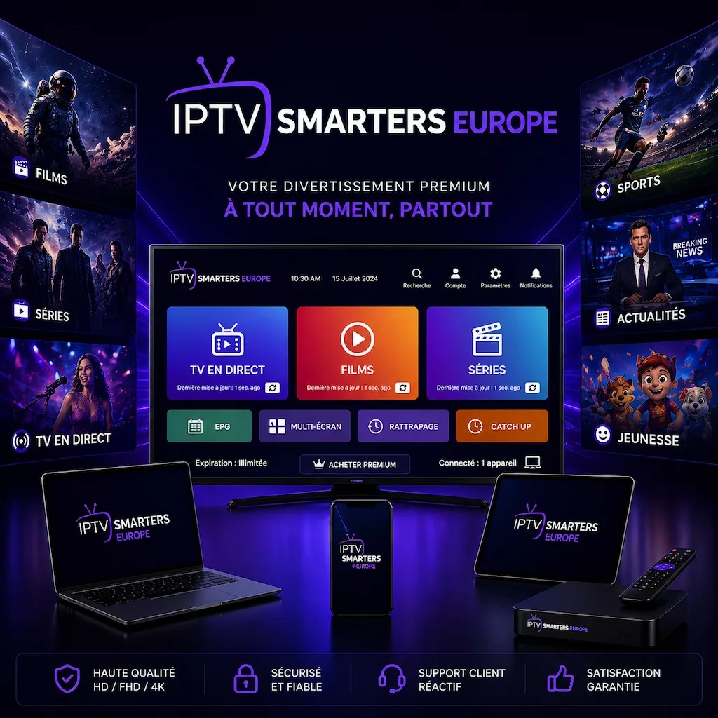 Suscripción IPTV premium estable y rápida