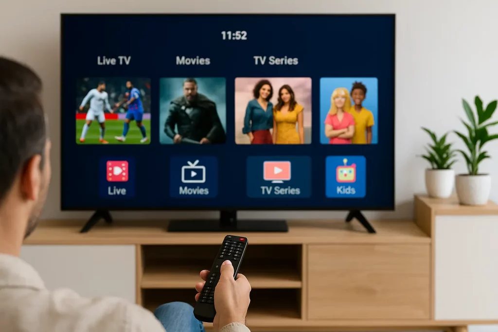 Abonado IPTV: estabilidad, EPG y compatibilidad multidispositivo