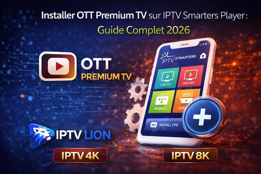 Cómo instalar OTT Premium en IPTV Smarters Player (Guía 2026)