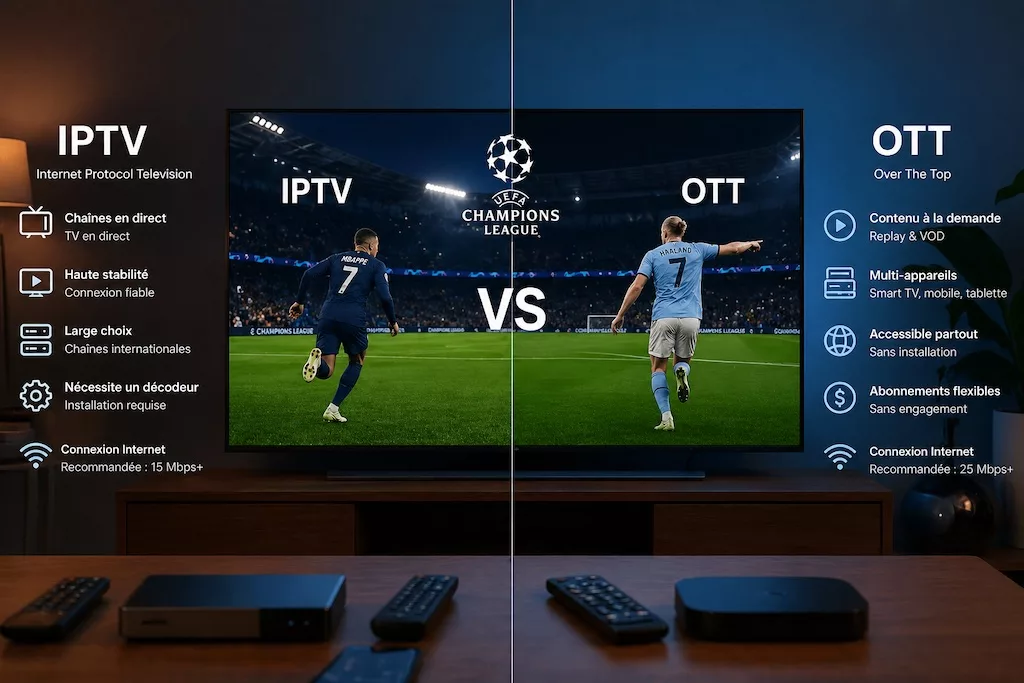 IPTV vs OTT para la Liga de Campeones