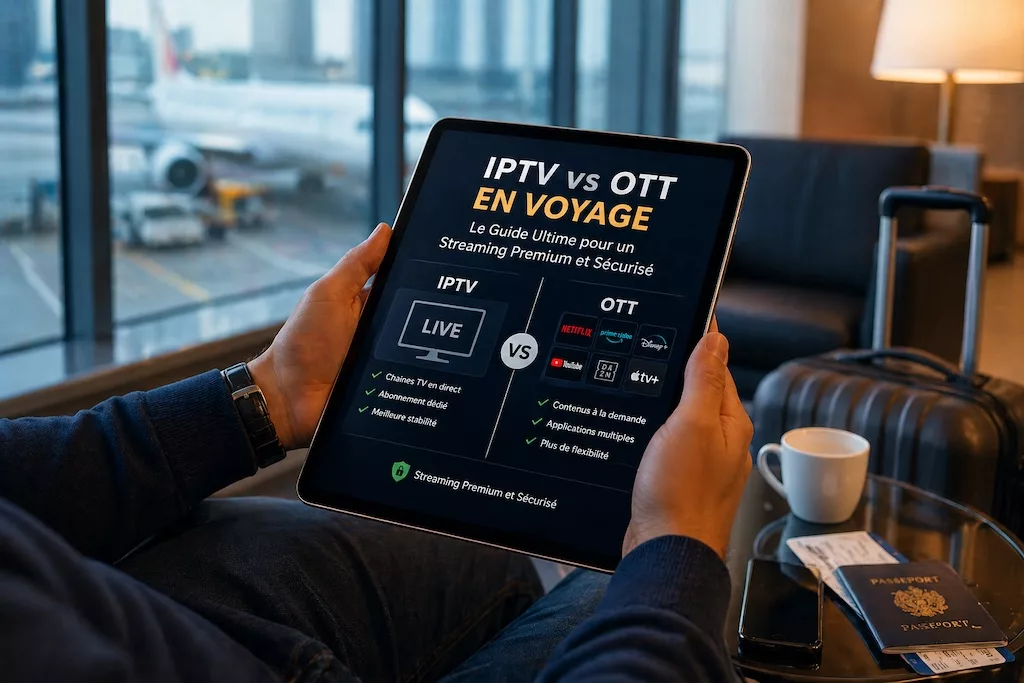 IPTV vs OTT en Voyage : Le Guide Ultime pour un Streaming Premium et Sécurisé