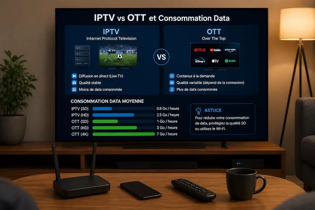 IPTV vs OTT y Consumo de Datos