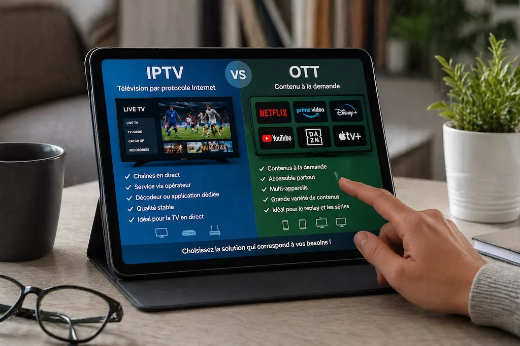 IPTV vs OTT en Tableta: La Guía Completa para una Experiencia de Vídeo Móvil Óptima