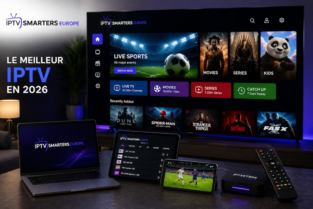 Les 5 meilleurs fournisseurs IPTV en 2026 : comparatif, avis et guide d'achat